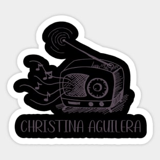 Christina Aguilera Sticker